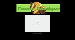 Desktop Screenshot of faune-exotique.com