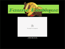 Tablet Screenshot of faune-exotique.com
